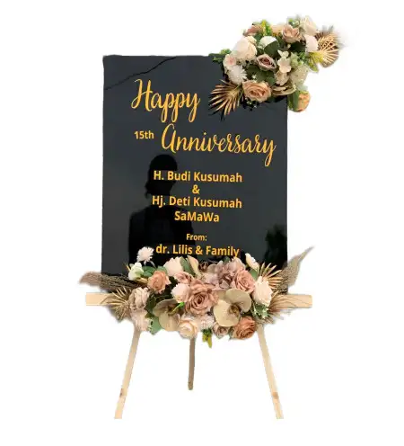 Papan Bunga Akrilik Paal Iv