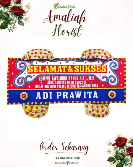 Papan Bunga Ucapan Selamat Paal Iv